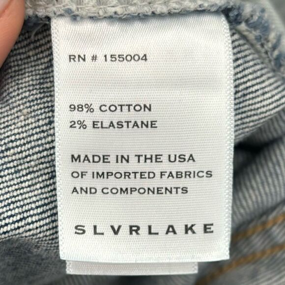 SLVRLAKE London Ankle Jeans in Mulholland Drive - Picture 10 of 12